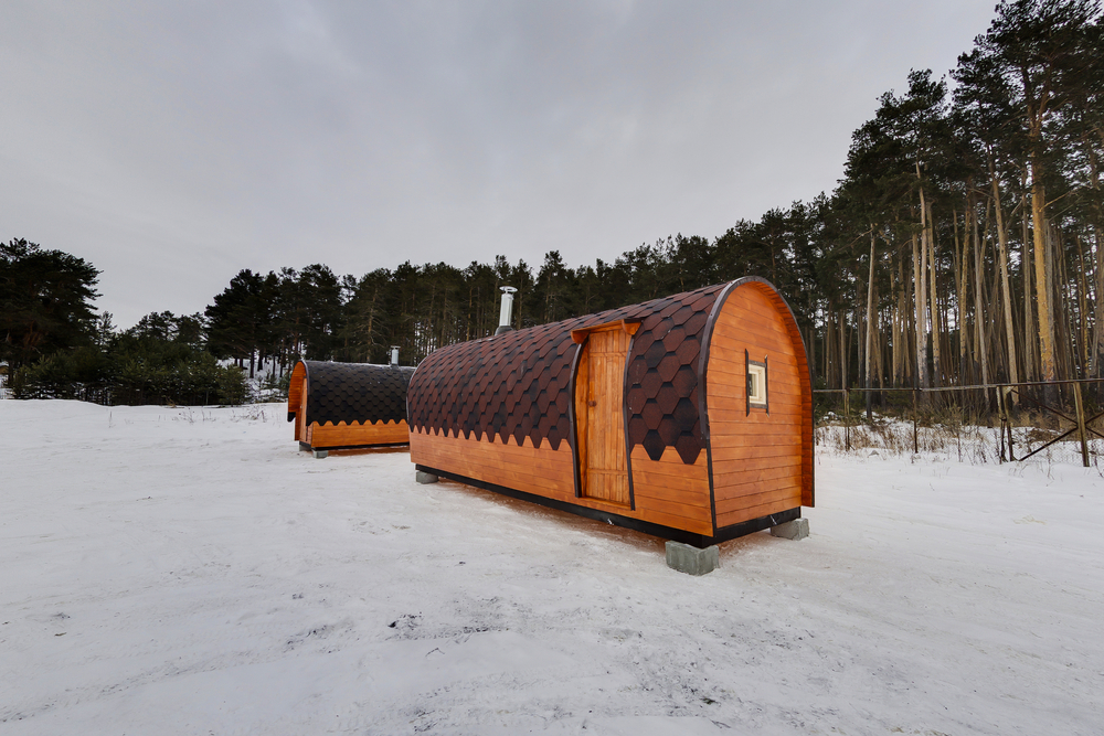 Outdoor sauna