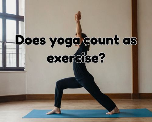 a woman doing yoga as an exercise