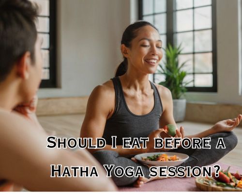 eating before yoga practice
